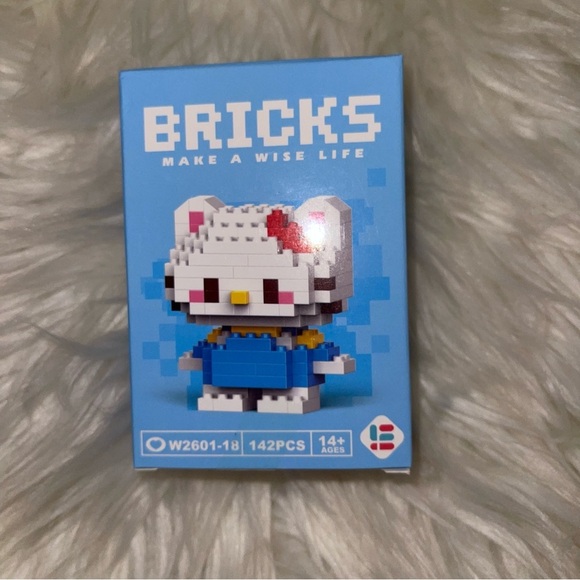 Other - ✨✨5/$10✨✨ Building Block Nano Bricks Cute Cartoon Make A Wise Life Hello Kitty